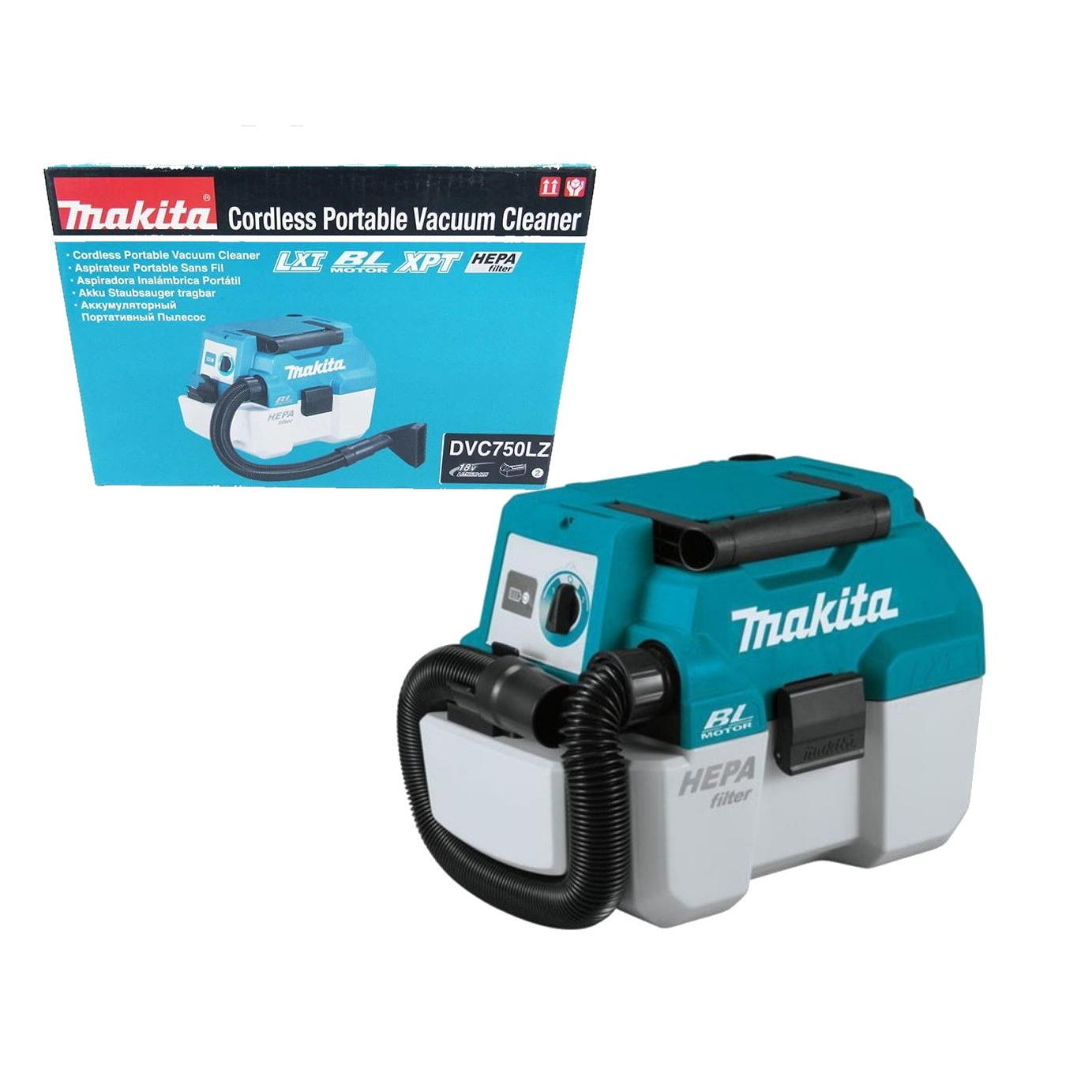 Buy Makita 18v Cordless Brushless Vacuum DVC750 Solo from Power Tool Services - Image 1 | Best Price