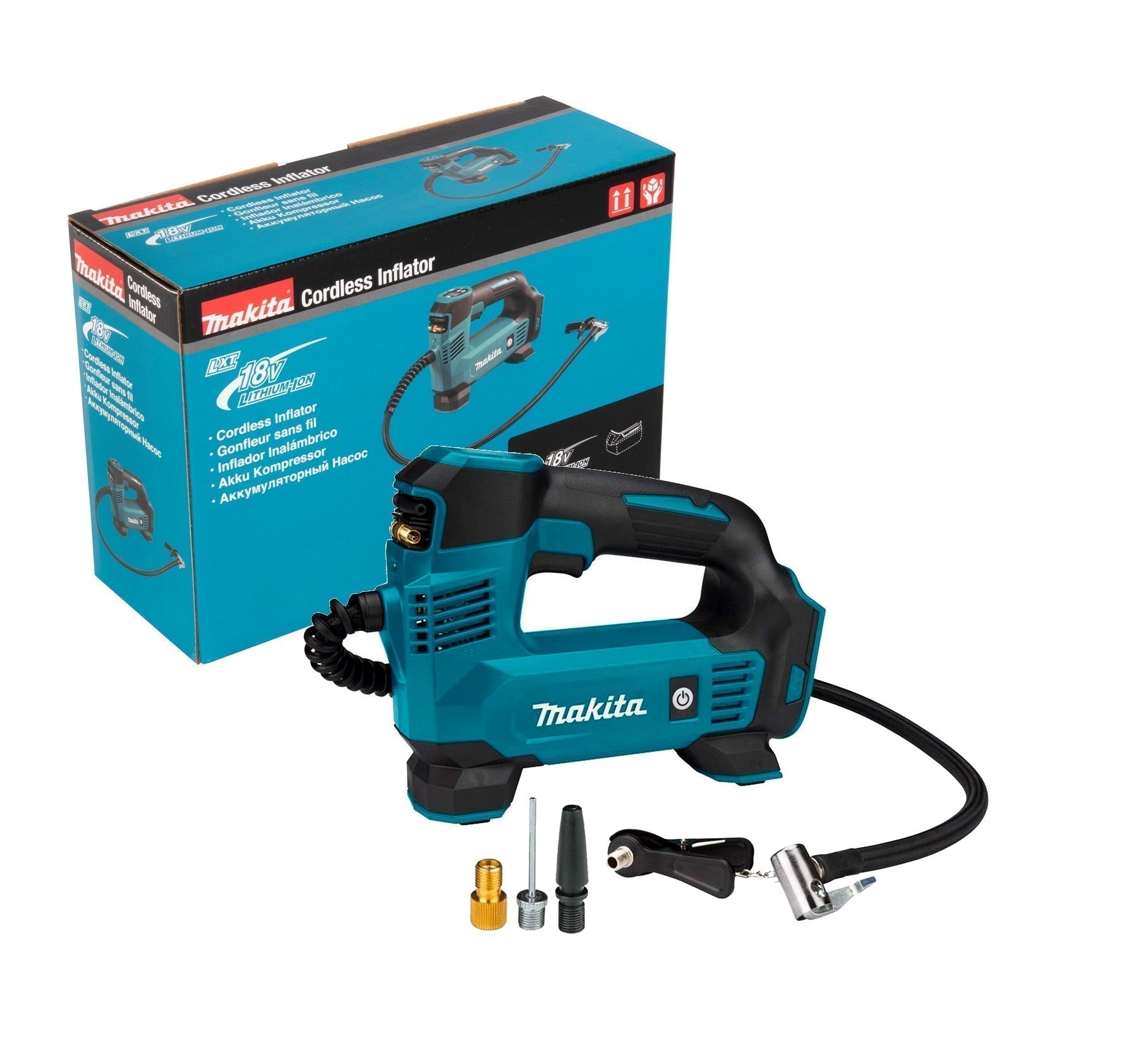 Makita 18v Cordless Inflator DMP180Z Solo