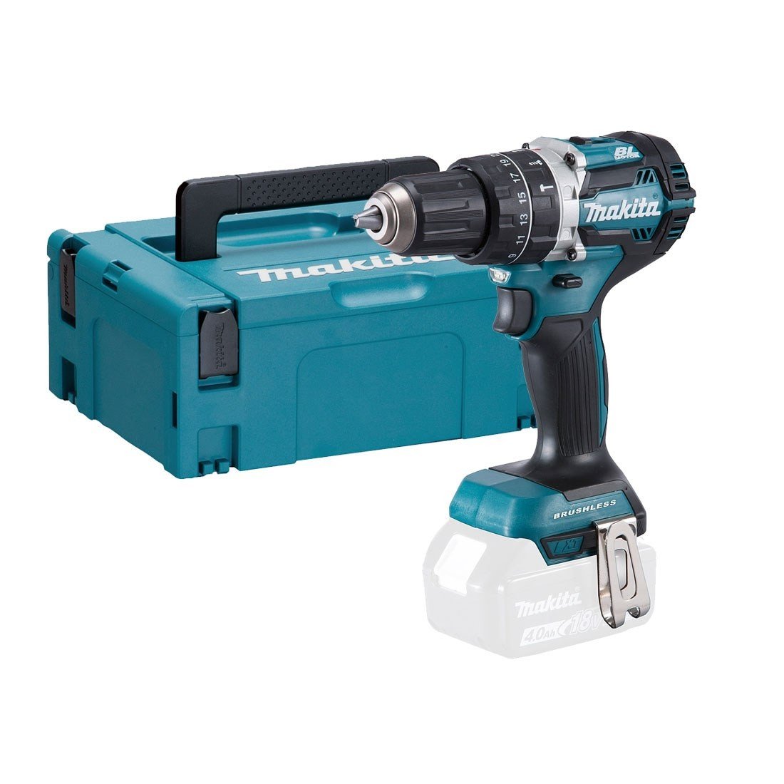 Makita 18v Cordless LXT Brushless Drill DHP484ZJ Solo Power Tool Services