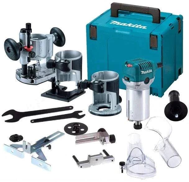 Makita 6.35mm Trimmer Kit RT0700CX2 Power Tool Services