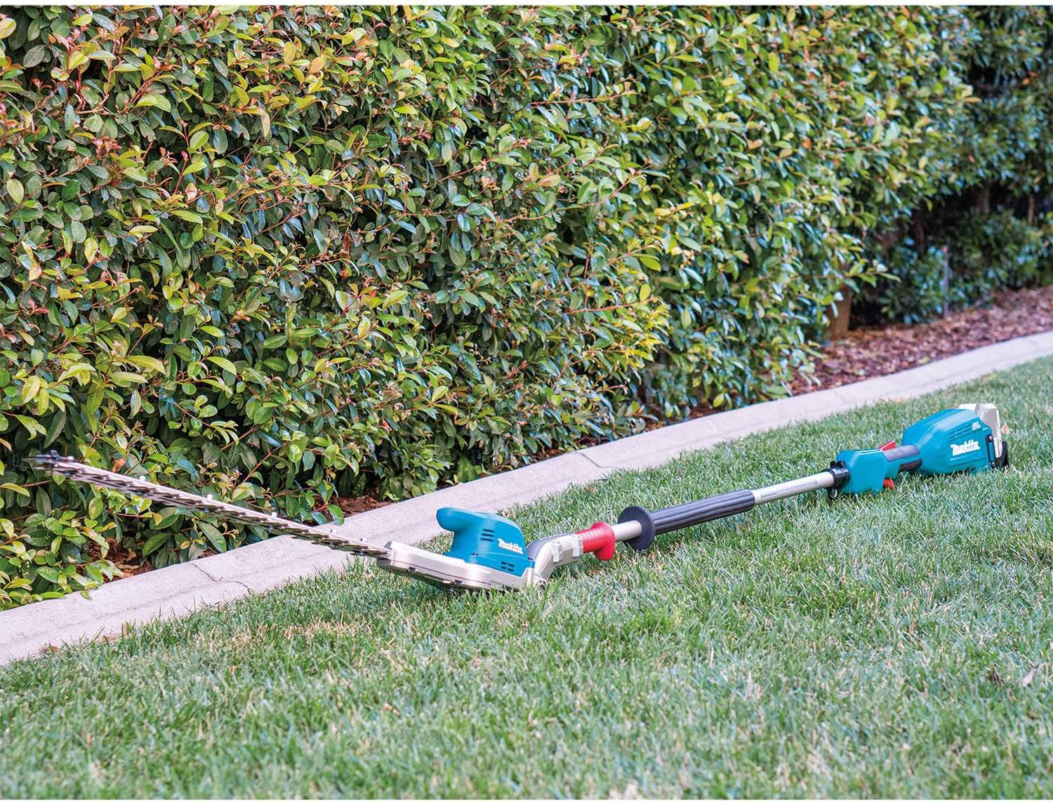 Makita long reach discount hedge trimmer 18v