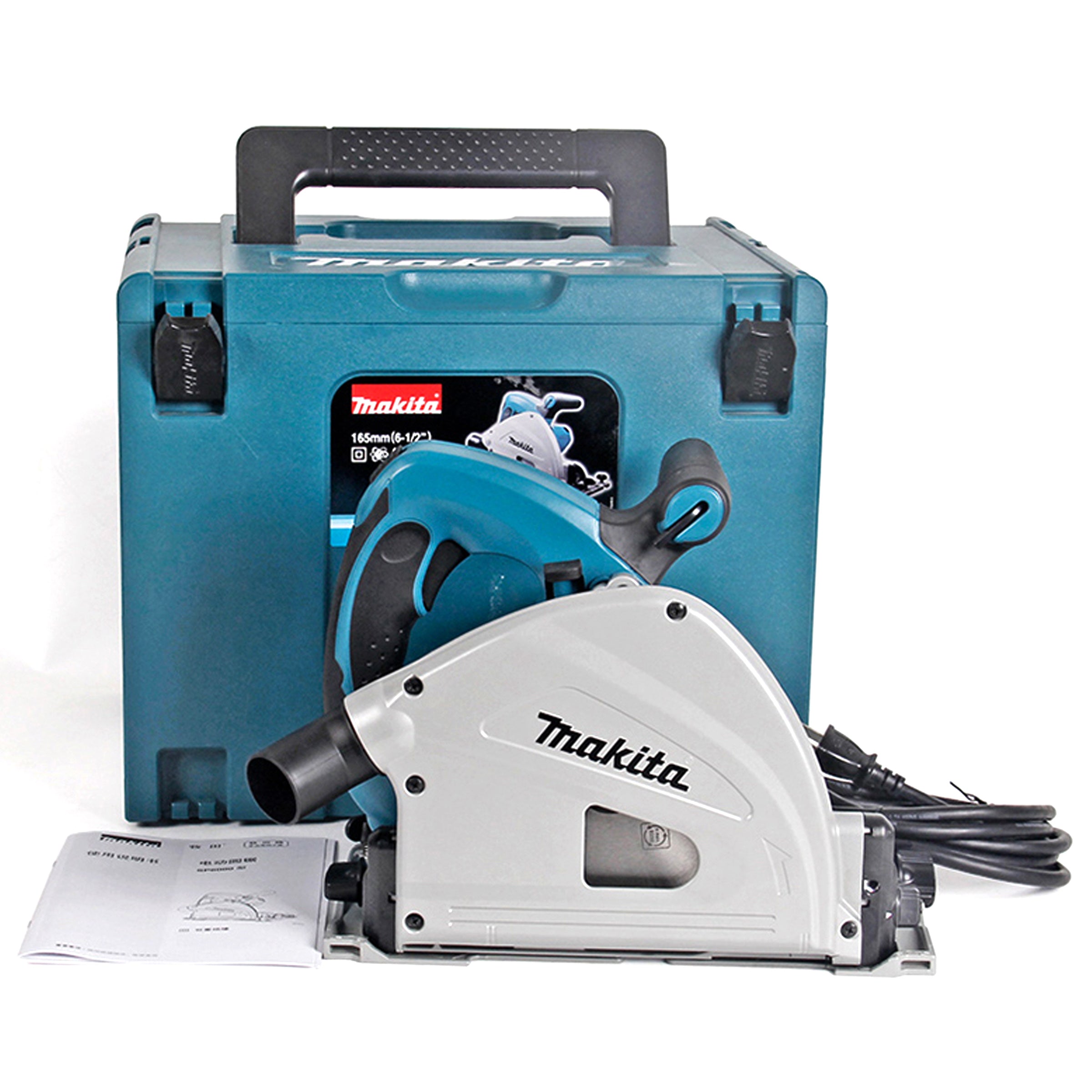 Makita Plunge Saw SP6000J(K) + 1400 Rail + Clamps Power Tool Services