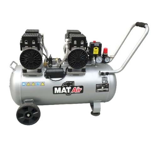 MatAir Oil Less Silent Compressor 50L AIR3020 ( Online Only ) Power Tool Services