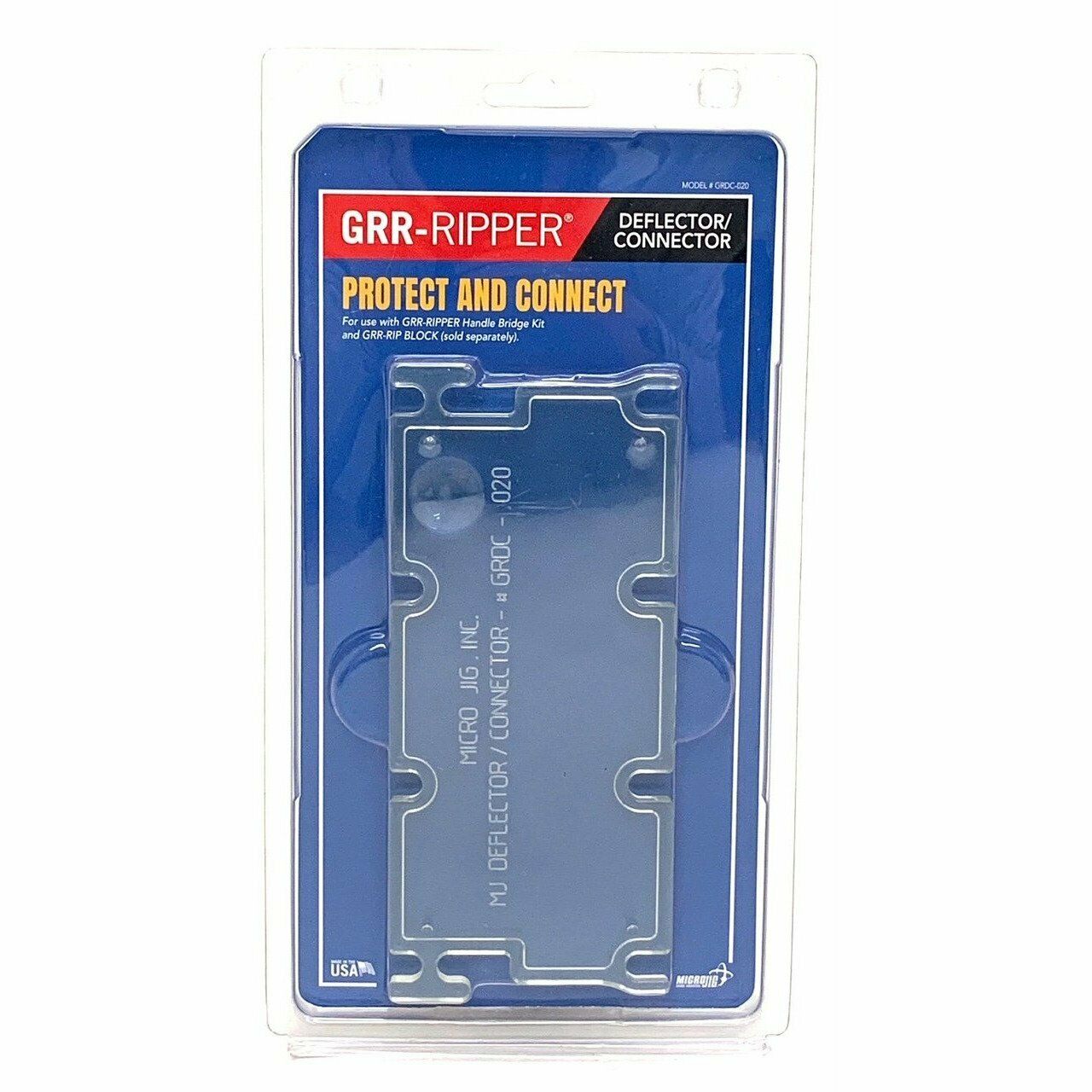 Microjig Ripper Accessory Deflector/Connector GRDC-020 Power Tool Services