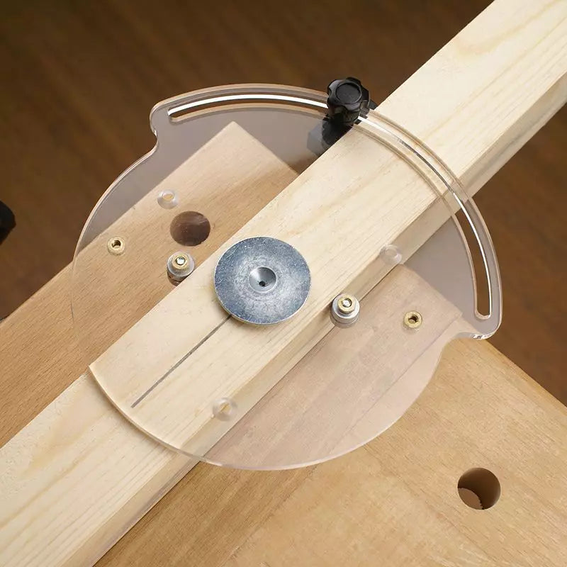 Mortise Centering Router Base With Transparent Plate Power Tool Services