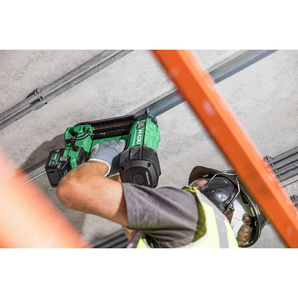 Hikoki Cordless Concrete Nailer NC1840DAW3Z 3 - Power Tool Services