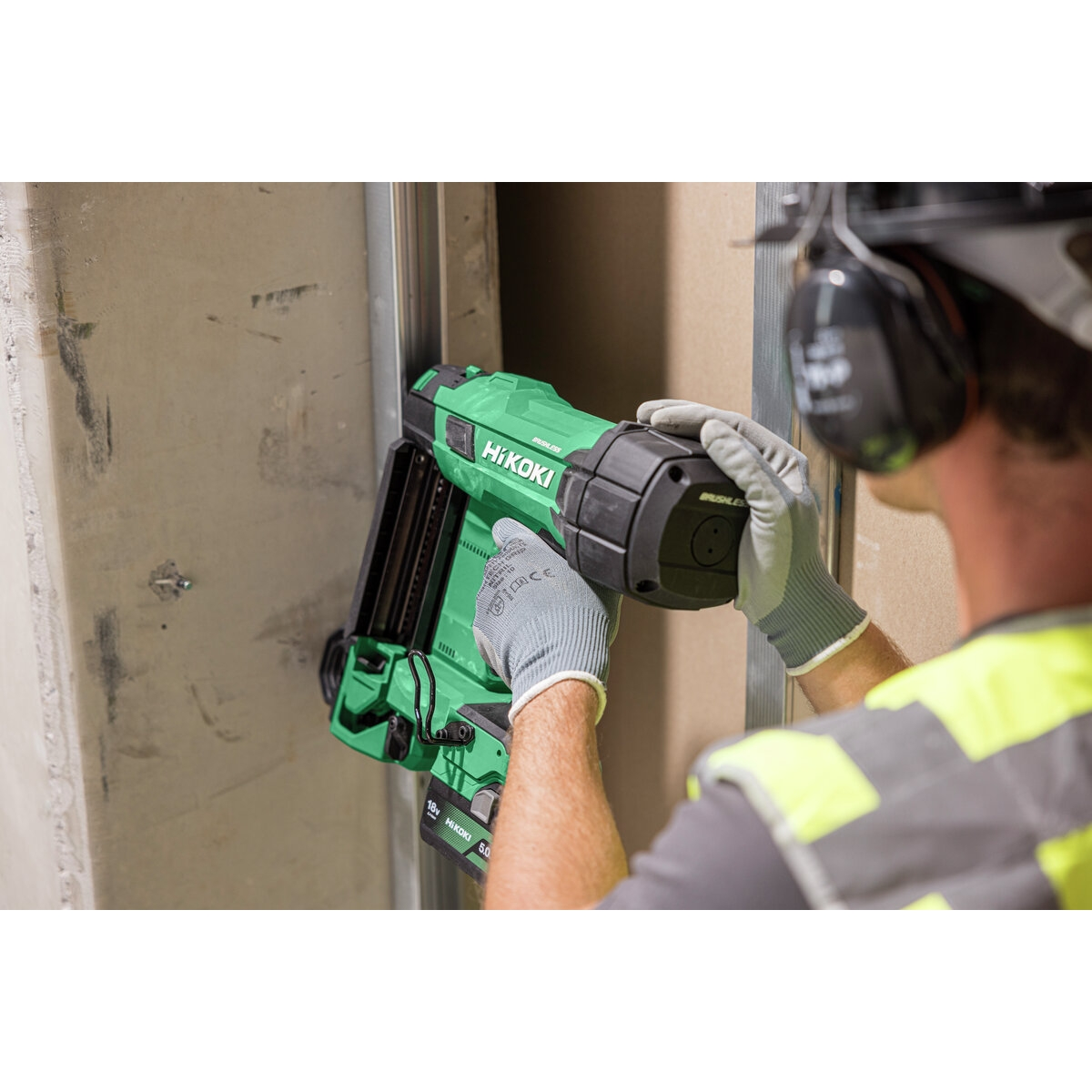 Hikoki Cordless Concrete Nailer NC1840DAW3Z 4 - Power Tool Services