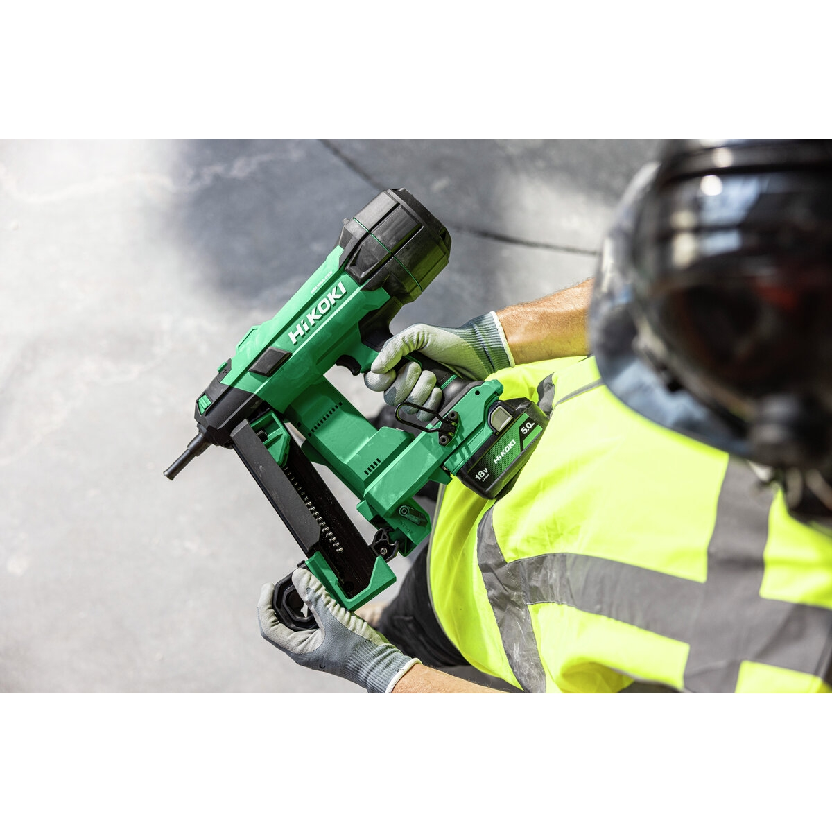 Hikoki Cordless Concrete Nailer NC1840DAW3Z 7 - Power Tool Services