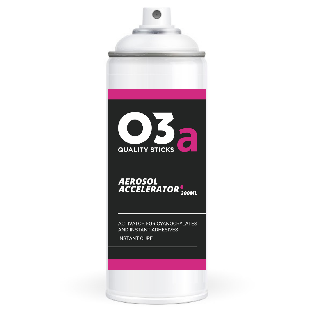 O3a Aerosol Accelerator, for CA Adhesive, 200ml Power Tool Services