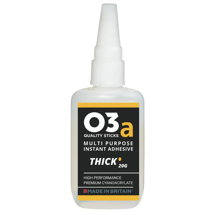 O3a Cyanoacrylate Adhesive, Thick, 20g Power Tool Services
