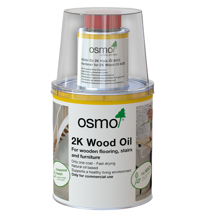 OSMO 2K Wood Oil VOC Free Power Tool Services