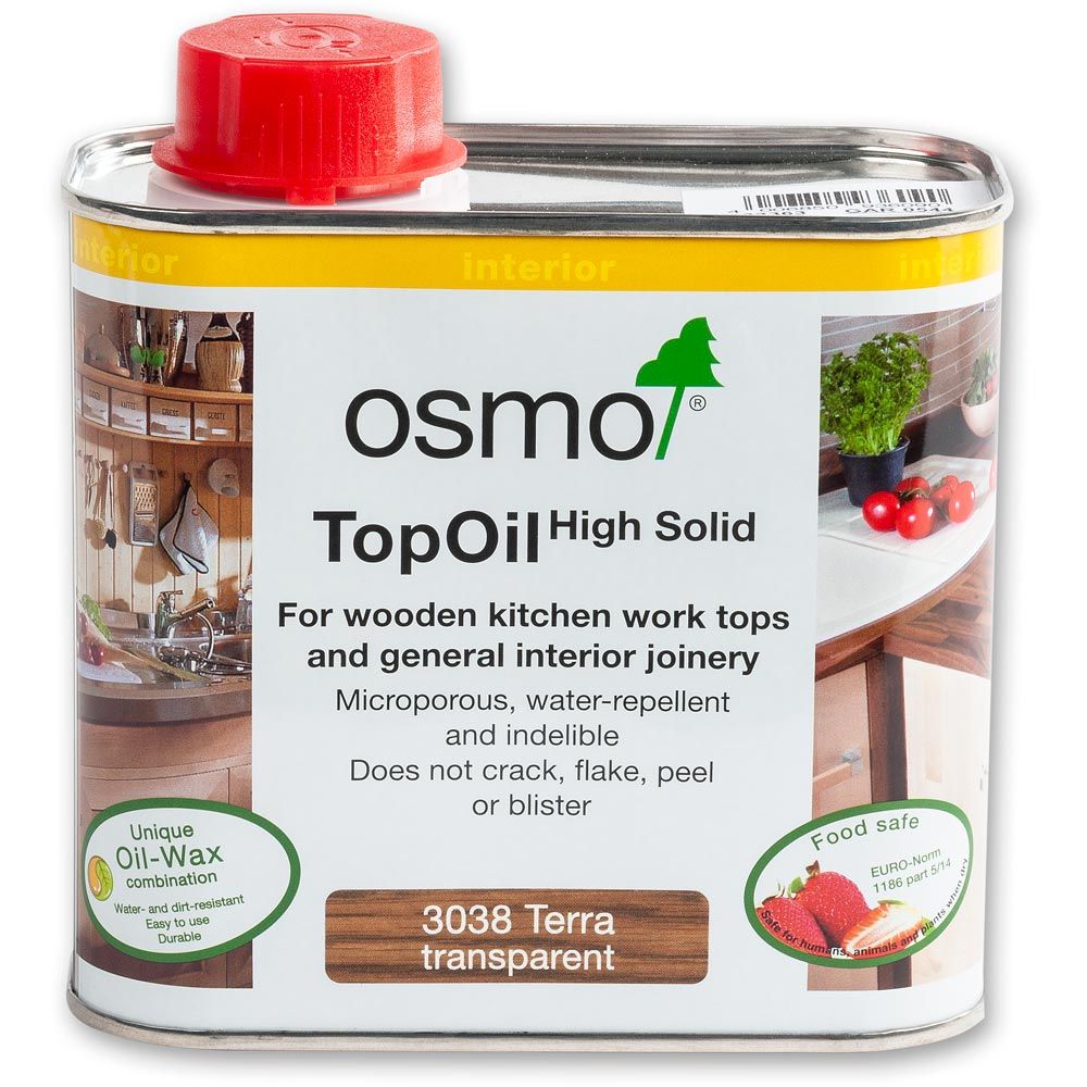 OSMO Top-Oil, 3038, Terra, 500ml Power Tool Services
