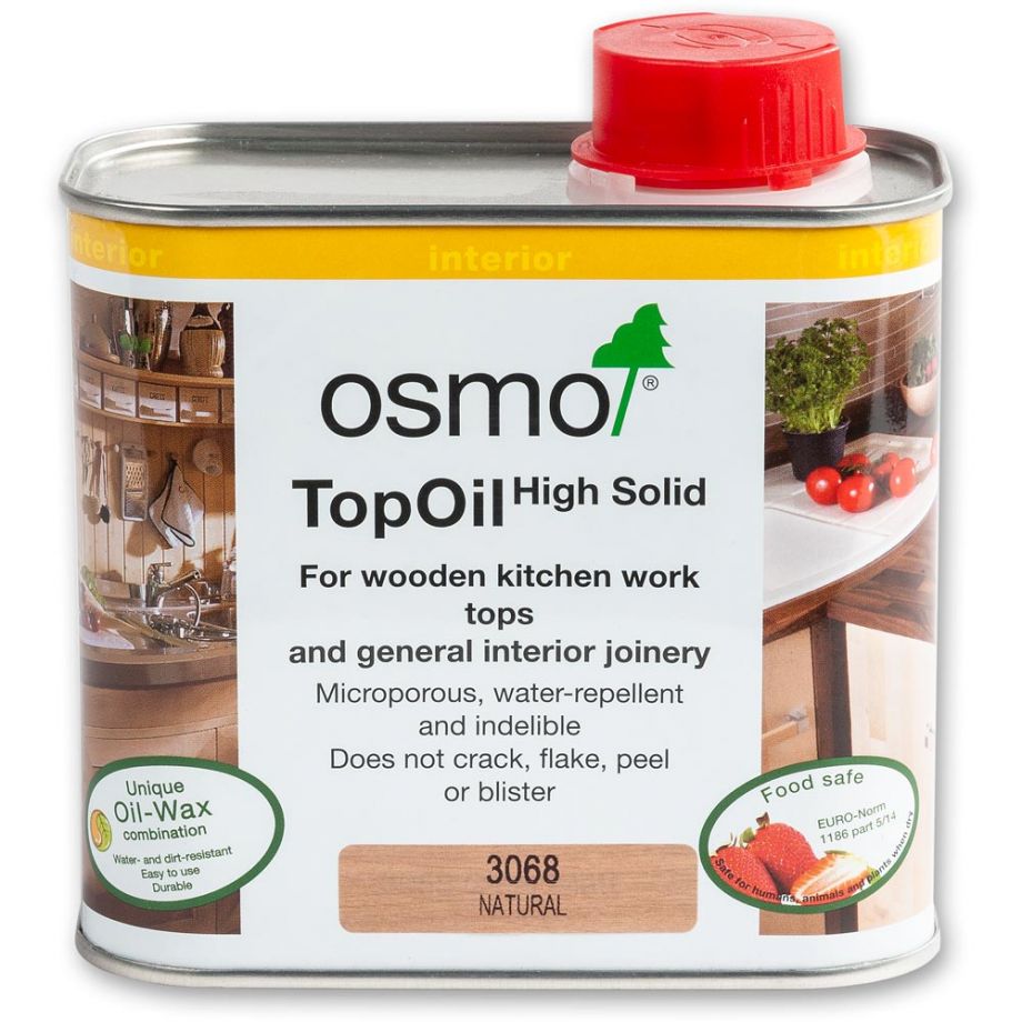 OSMO Top-Oil, 3068, Natural, Matt, 500ml Power Tool Services