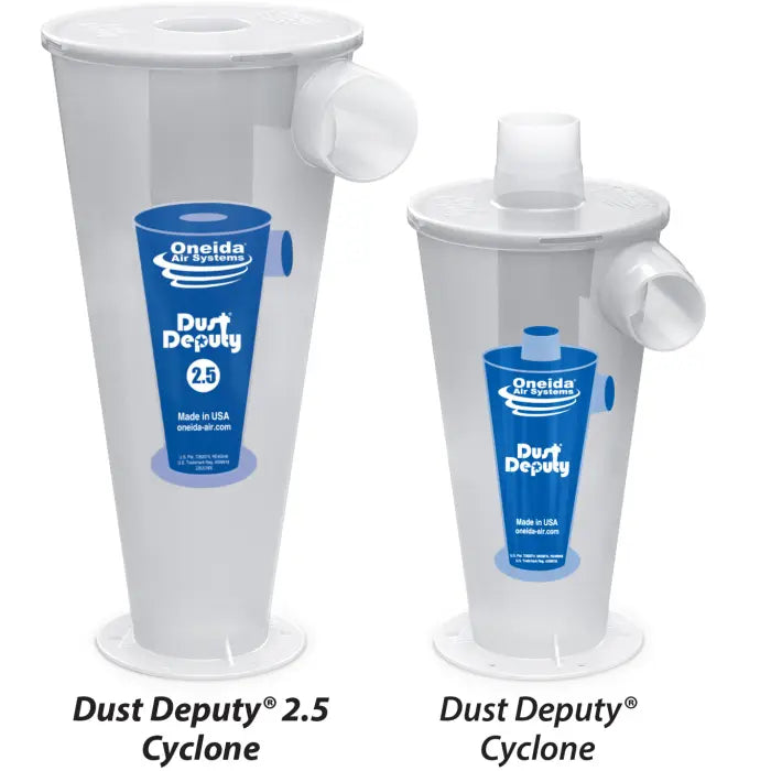 Oneida Dust Deputy 2.5 Deluxe All-Clear Cyclone Separator Kit