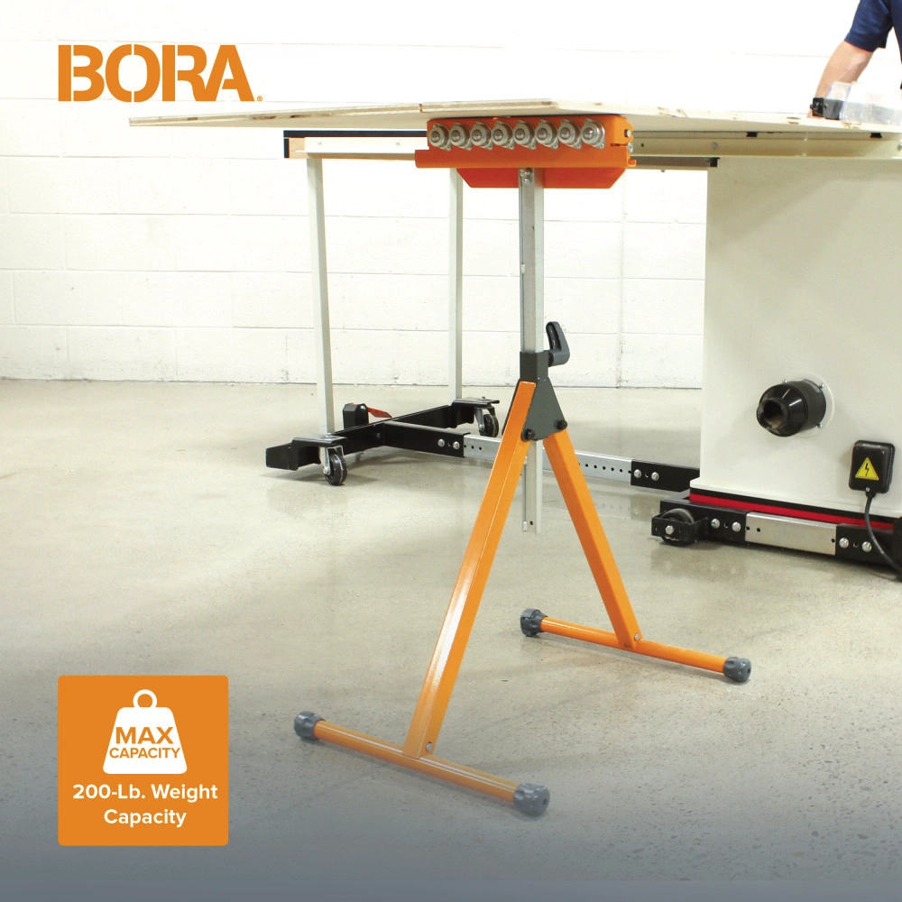 BORA A-frame Pedestal Roller Stand | PM-5093 5 - Power Tool Services