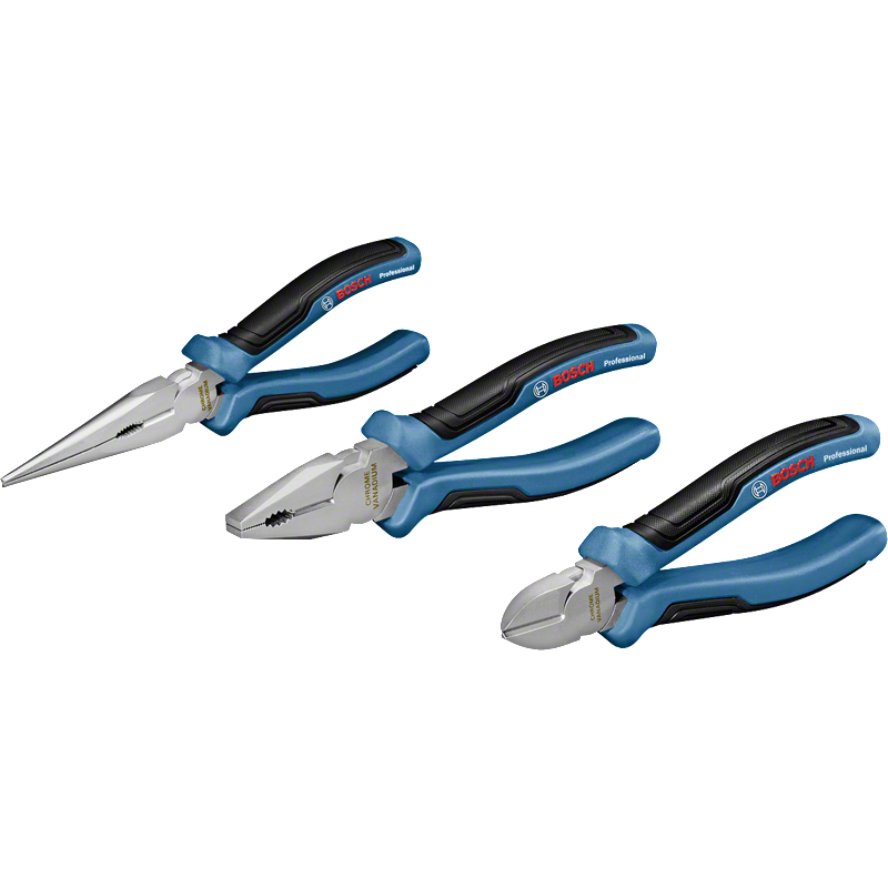 Bosch Plier Set 3 pcs 1600A016BG 2 - Power Tool Services