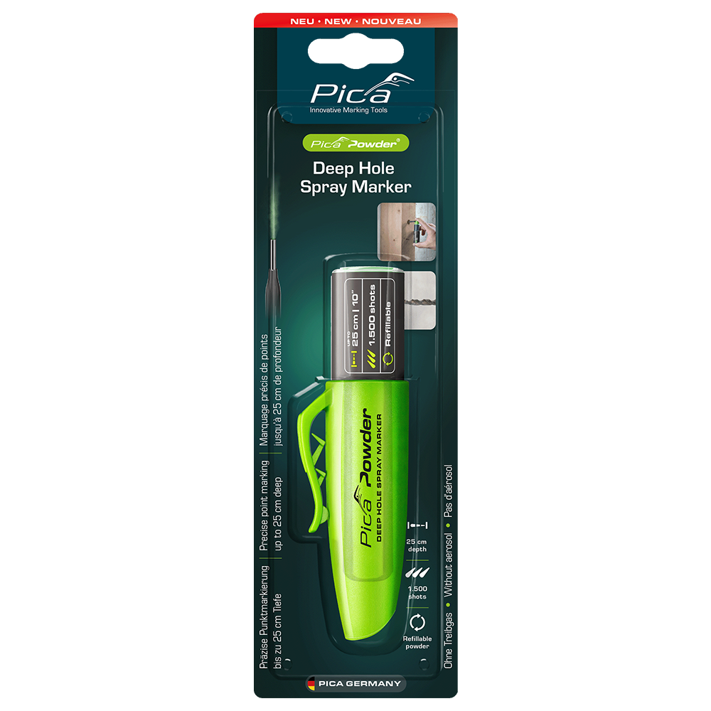 Pica Powder Spraymarker Fluorescent Green PICA2020 1 - Power Tool Services