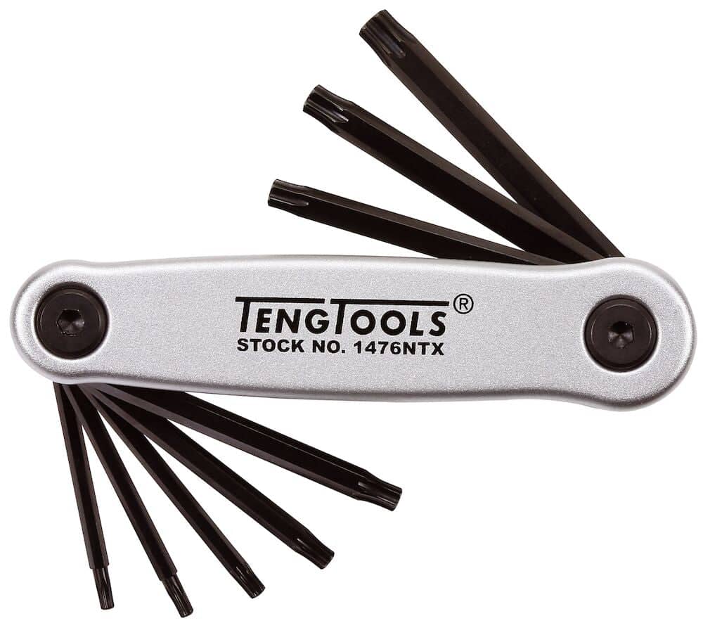 Teng Tools 8PC Torx Key Set