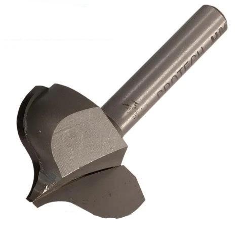 Pro-Tech Panel Mould Point Cutting Ogee 27Mm X 20Mm Radius 7.5Mm 1/4` Shank KP24152010 Power Tool Services