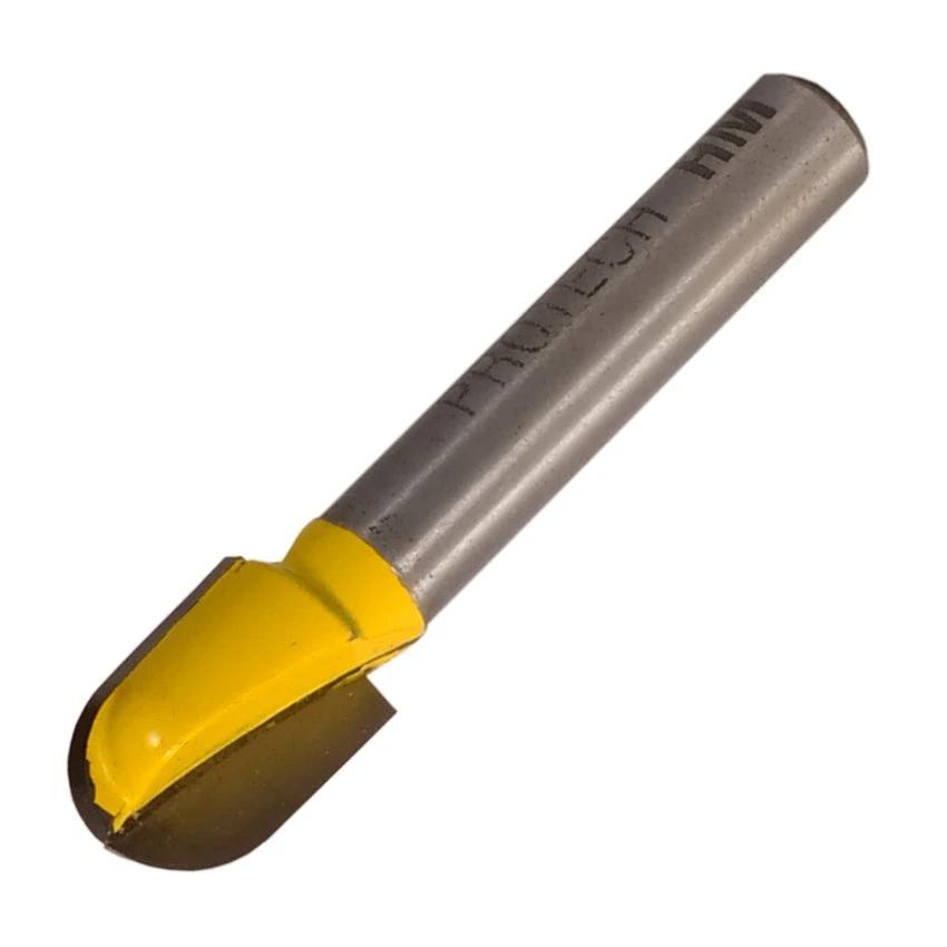 Pro-Tech Round Nose Veining Bit One Flute 1/4` X 5/16` 1/4` Shank KP1503 Power Tool Services