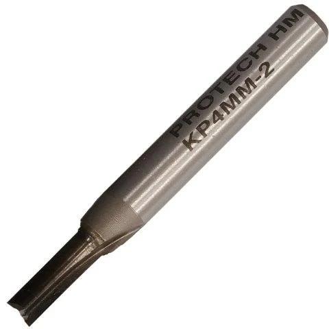 Pro-Tech Straightbit 4Mm 2 Flute Solid Carb KP4MM-2 Power Tool Services