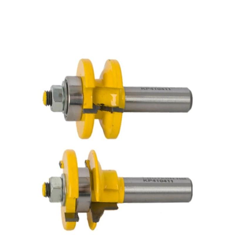 Pro-Tech Style And Rail Set 1 5/8` X 1` Two Piece Ogee 1/2` Shank KP410411 Power Tool Services