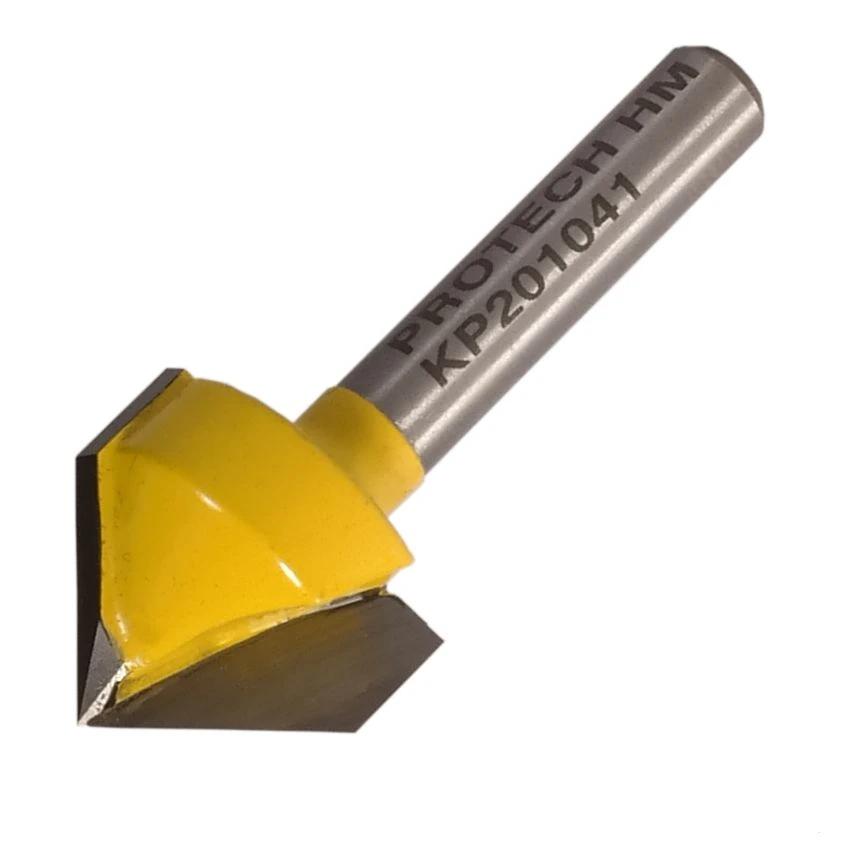 Pro-Tech V-Groove 3/4` X 5/8` 90 Degree 1/4` Shank KP201041 Power Tool Services