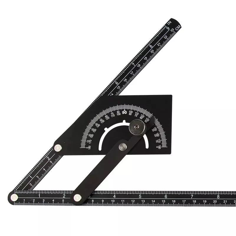 Protractor And Angle Finder Aluminum Measuring Tools 20" Power Tool Services