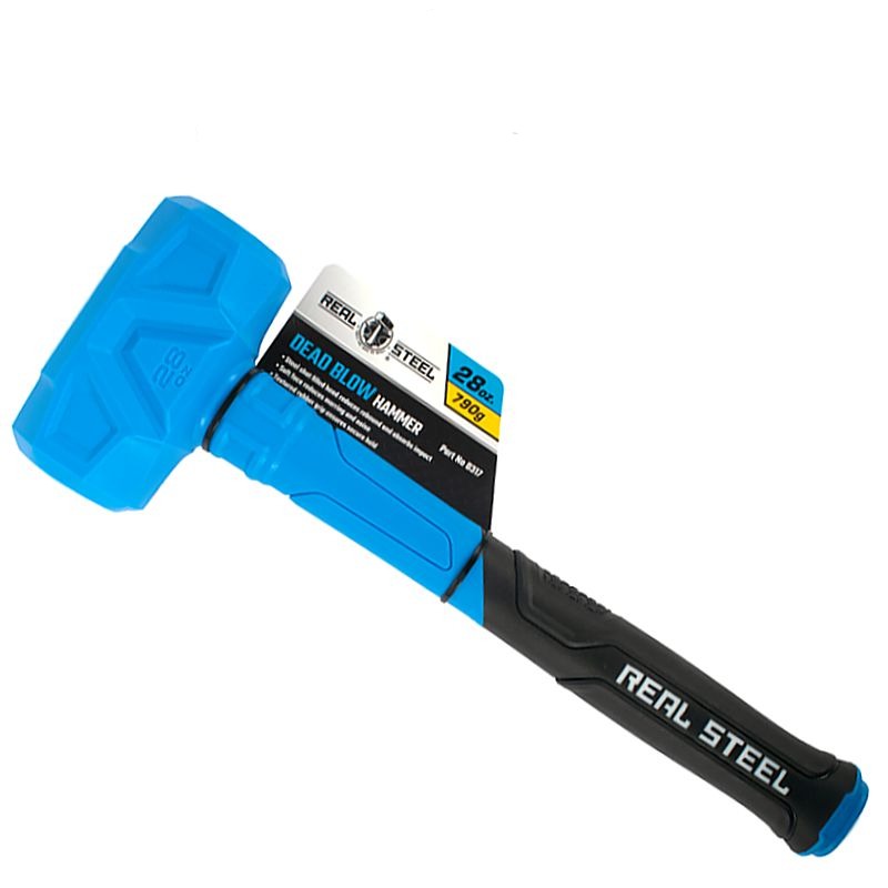 Real Steel Hammer Dead Blow 800g 28oz Graph. Handle Real Steel RSH0317 Power Tool Services