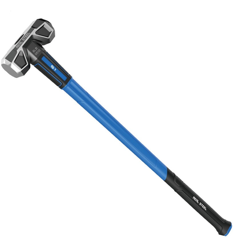 Real Steel Hammer Sledge Cross Strike 3.5kg 8lb Graph. Handle 900mm Real Steel RSH0531 Power Tool Services