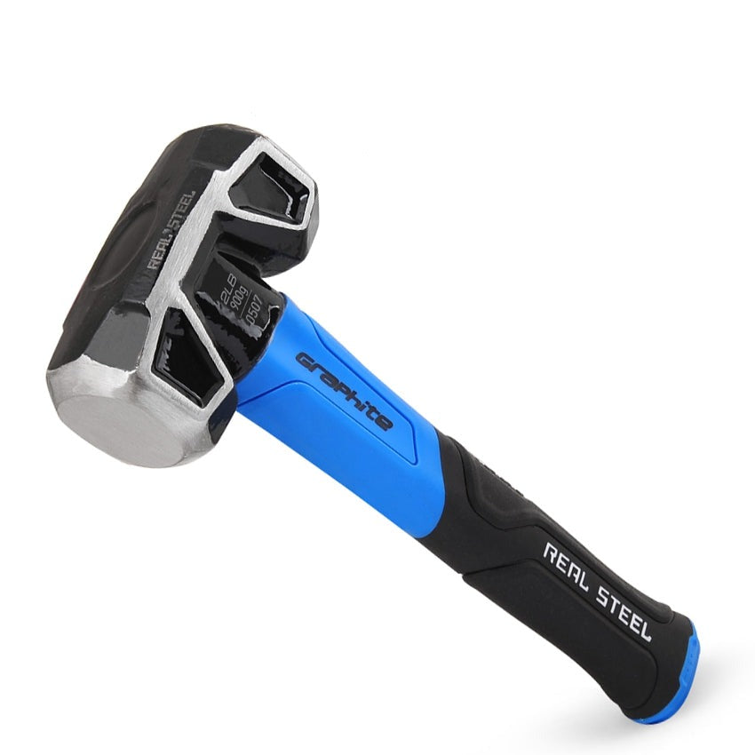 Real Steel Hammer Sledge/cross Strike 900g 2lb Graph. Handle Real Steel RSH0507 Power Tool Services