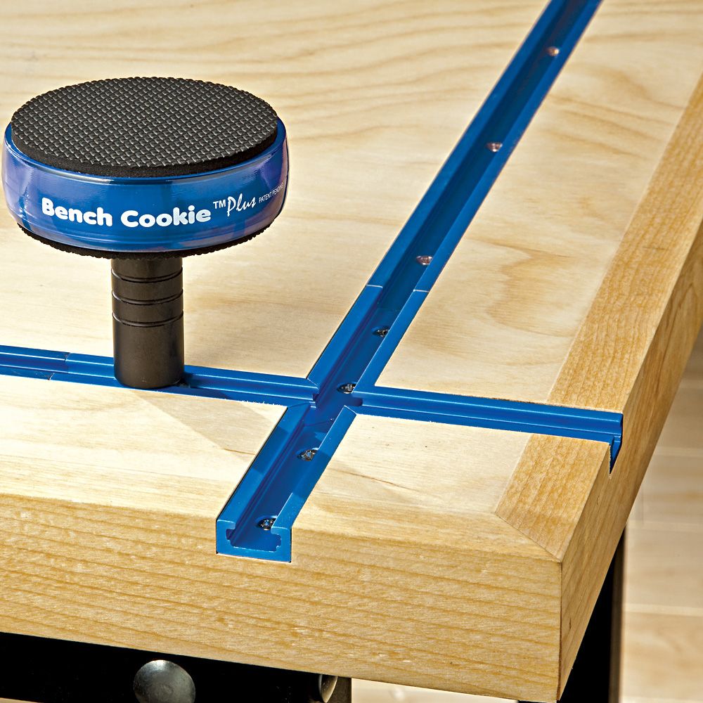 Rockler 2'' T-Track Risers for Bench Cookie Plus or Connect, 4-Pack Power Tool Services