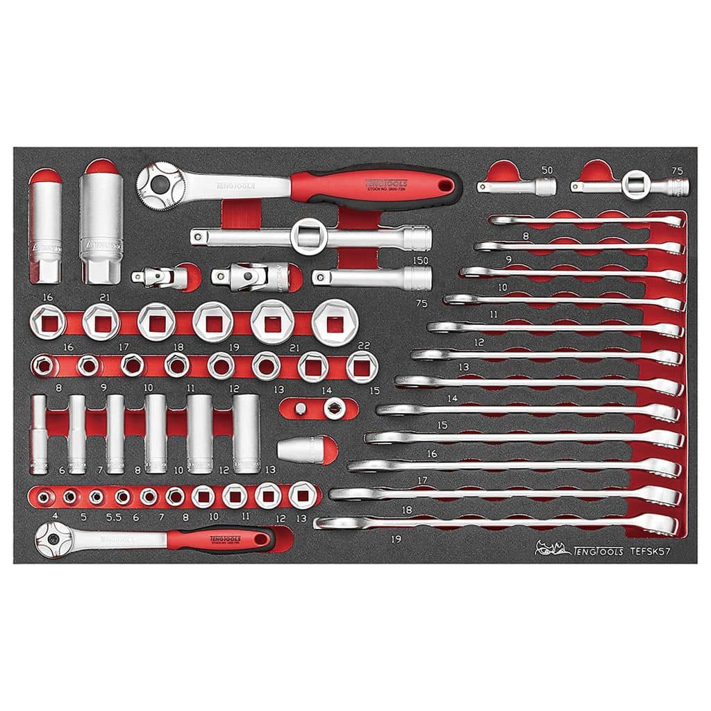 Teng Tools 118PC Portable Tool Kit with EVA Foam