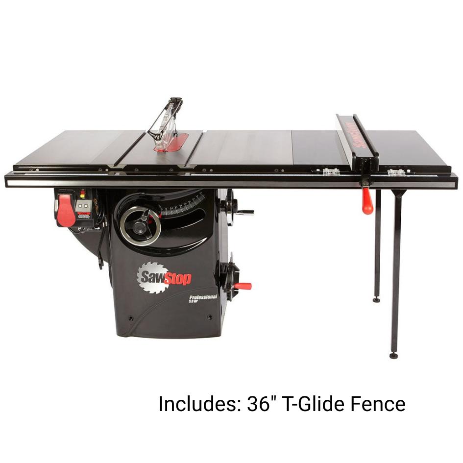 Buy Sawstop Professional Cabinet Table Saw 3Hp PCS31230-AU from Power Tool Services - Image 3 | Best Price
