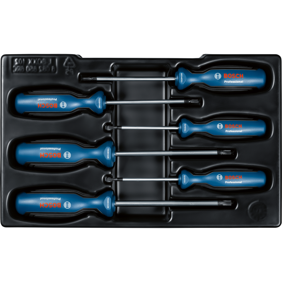 Bosch Professional Screwdriver Set 6pc TX 1600A01V09 1 - Power Tool Services