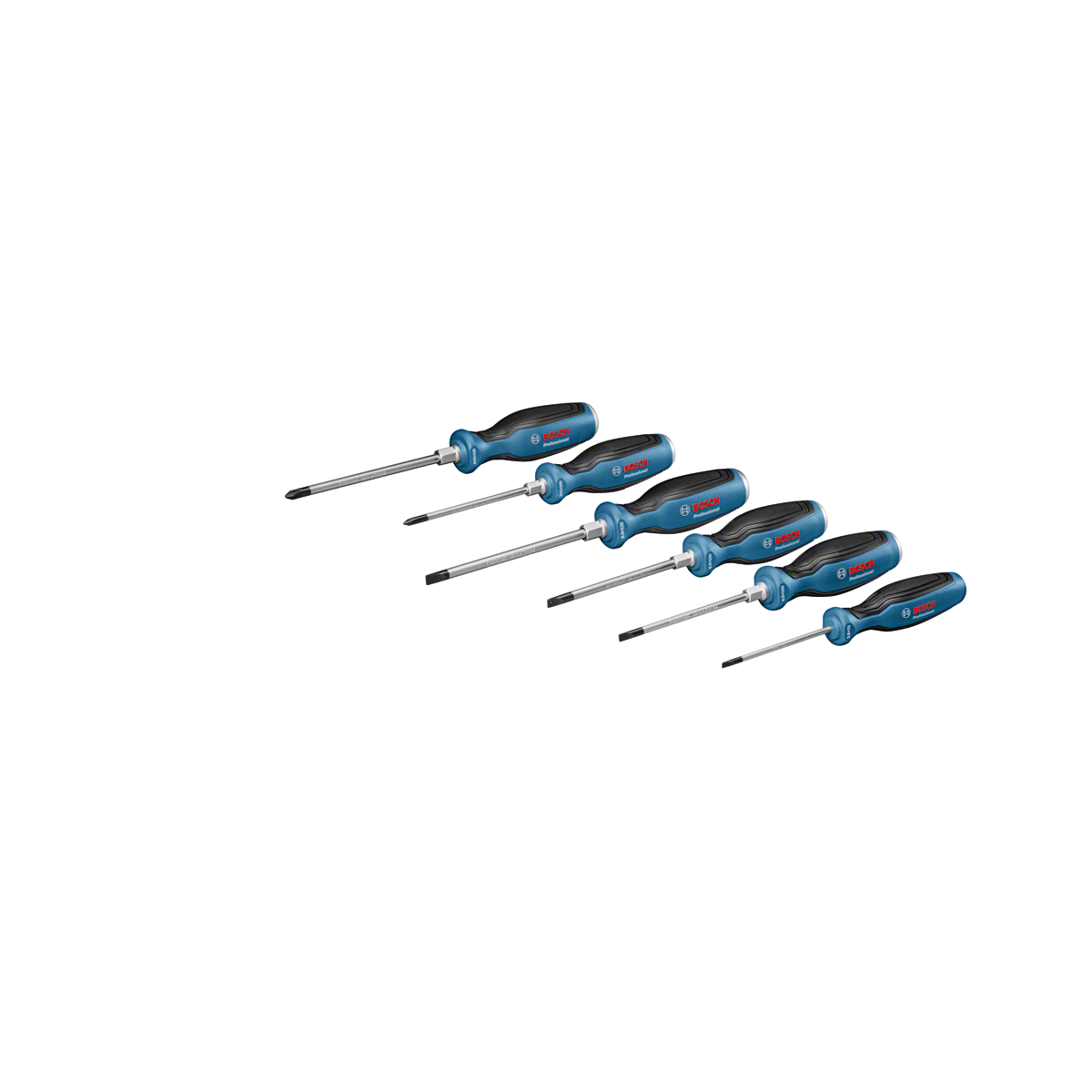 Bosch Screwdriver Set 6pc SL/PH 1600A016BF 1 - Power Tool Services