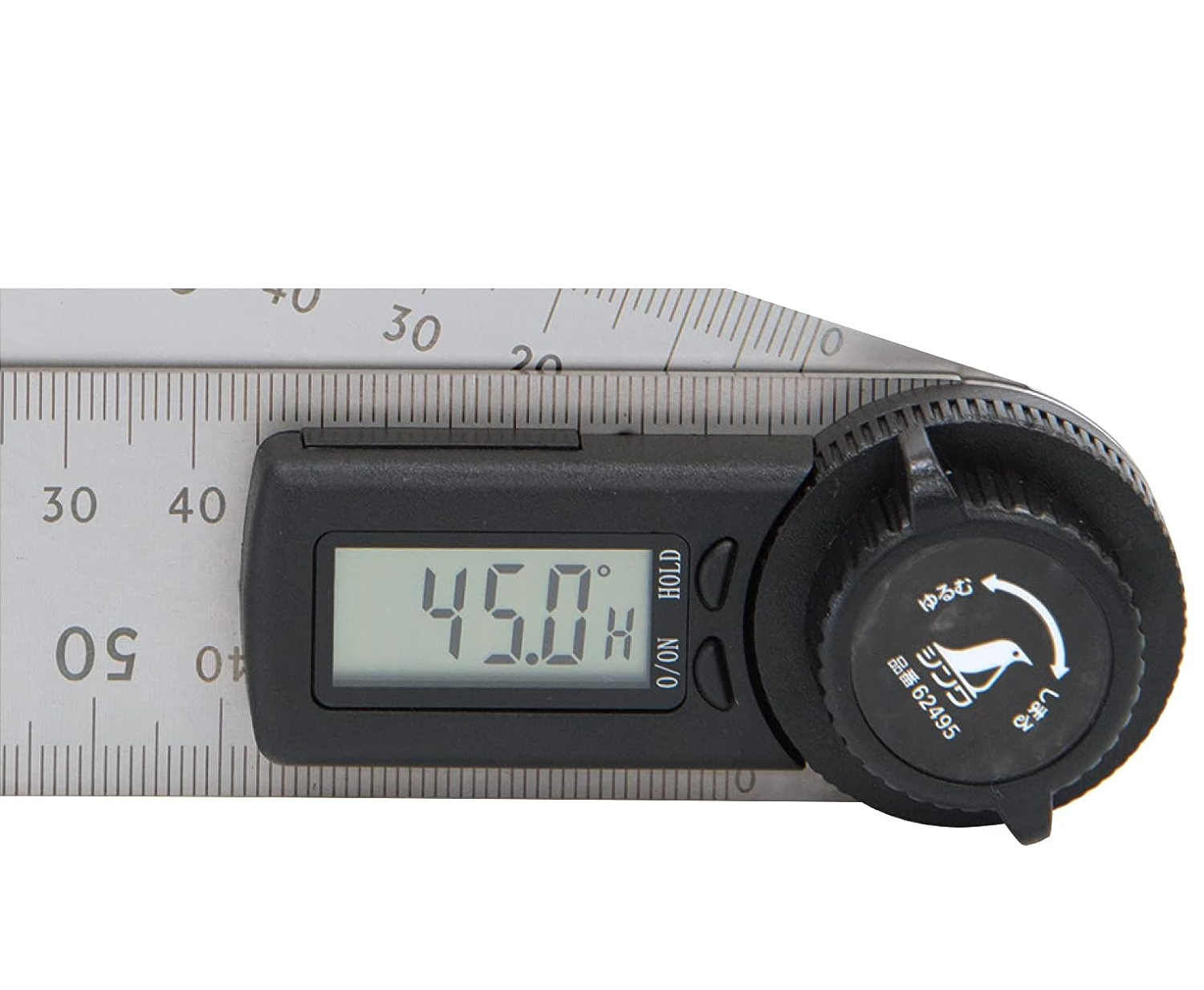 Shinwa Digital Protractor with Hold Function 200mm 62495 Power Tool Services