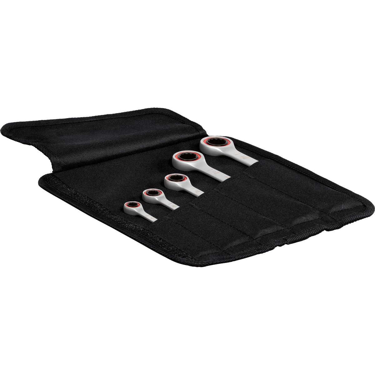 Bosch Ratchet Spanner Set 5pc 1600A02Z3D 3 - Power Tool Services
