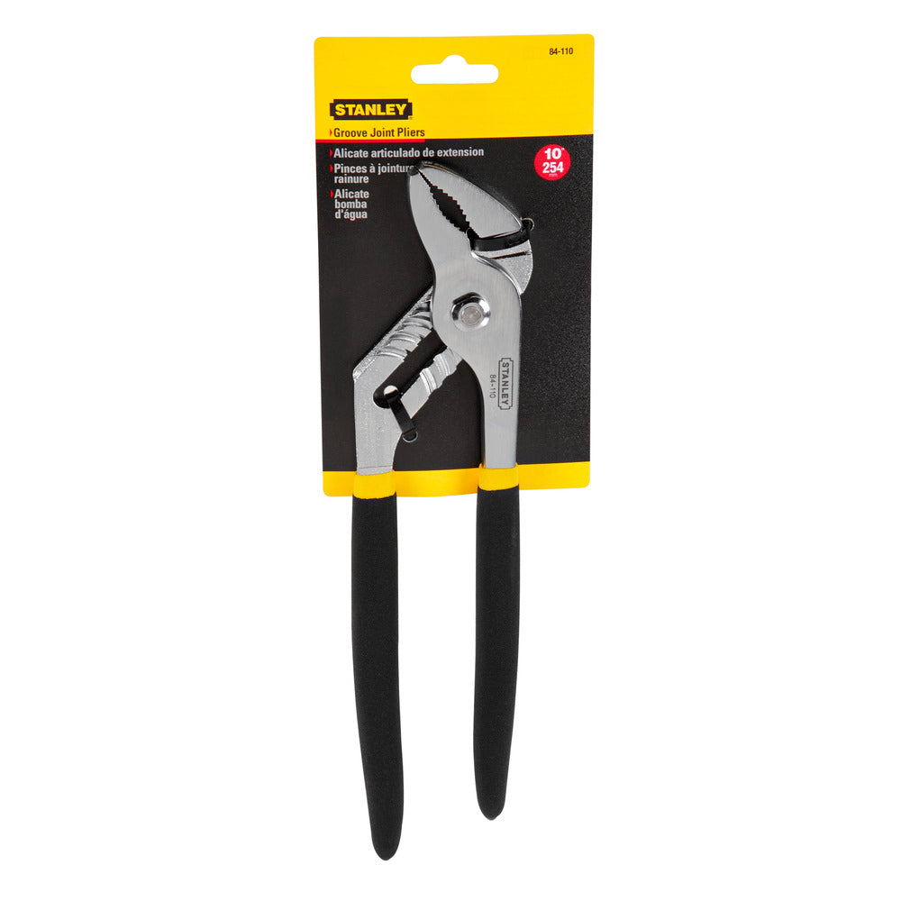 Stanley Basic Groove Joint Plier 250mm 0-84-110 Power Tool Services