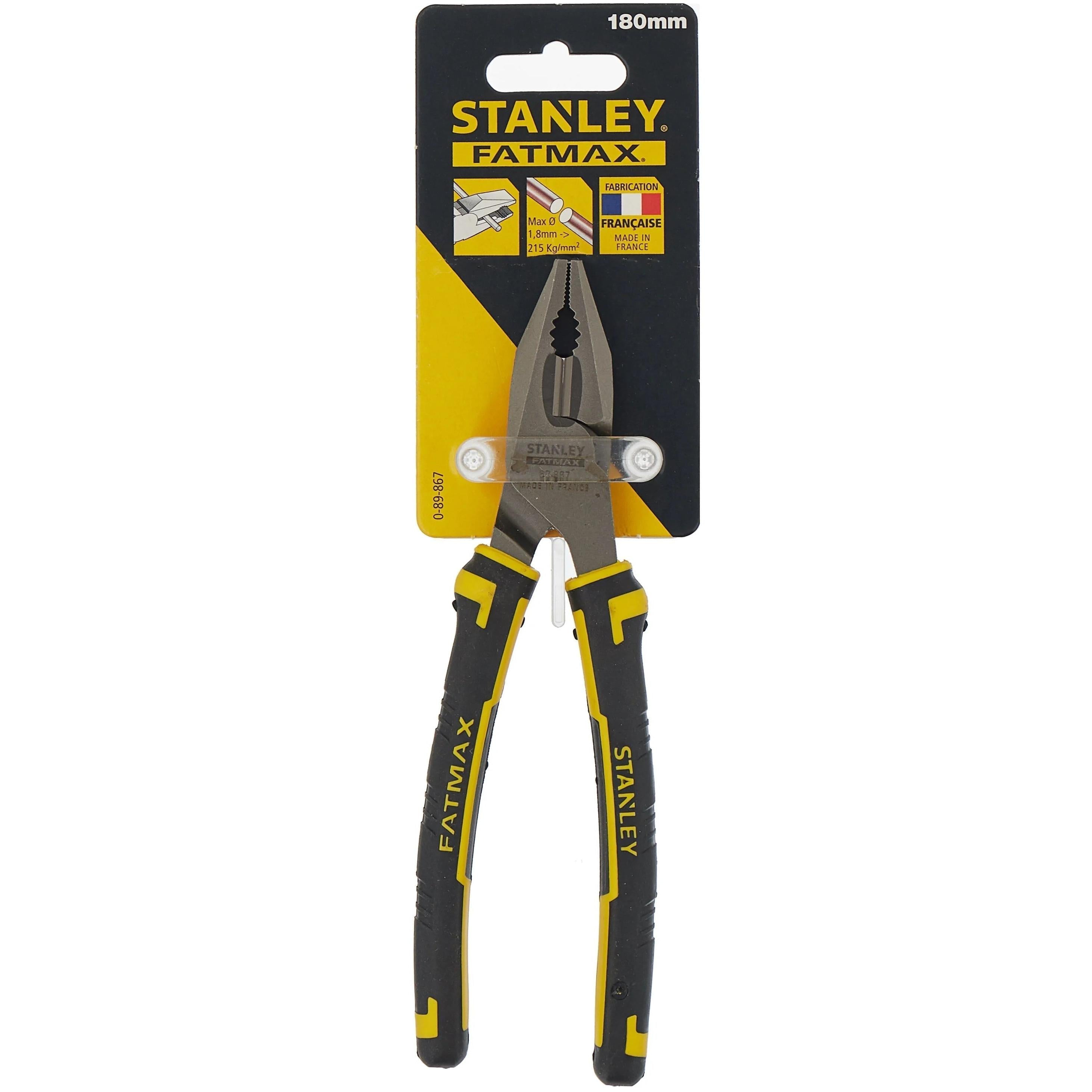 Stanley FatMax Combination Plier 180mm 0-89-867 Power Tool Services