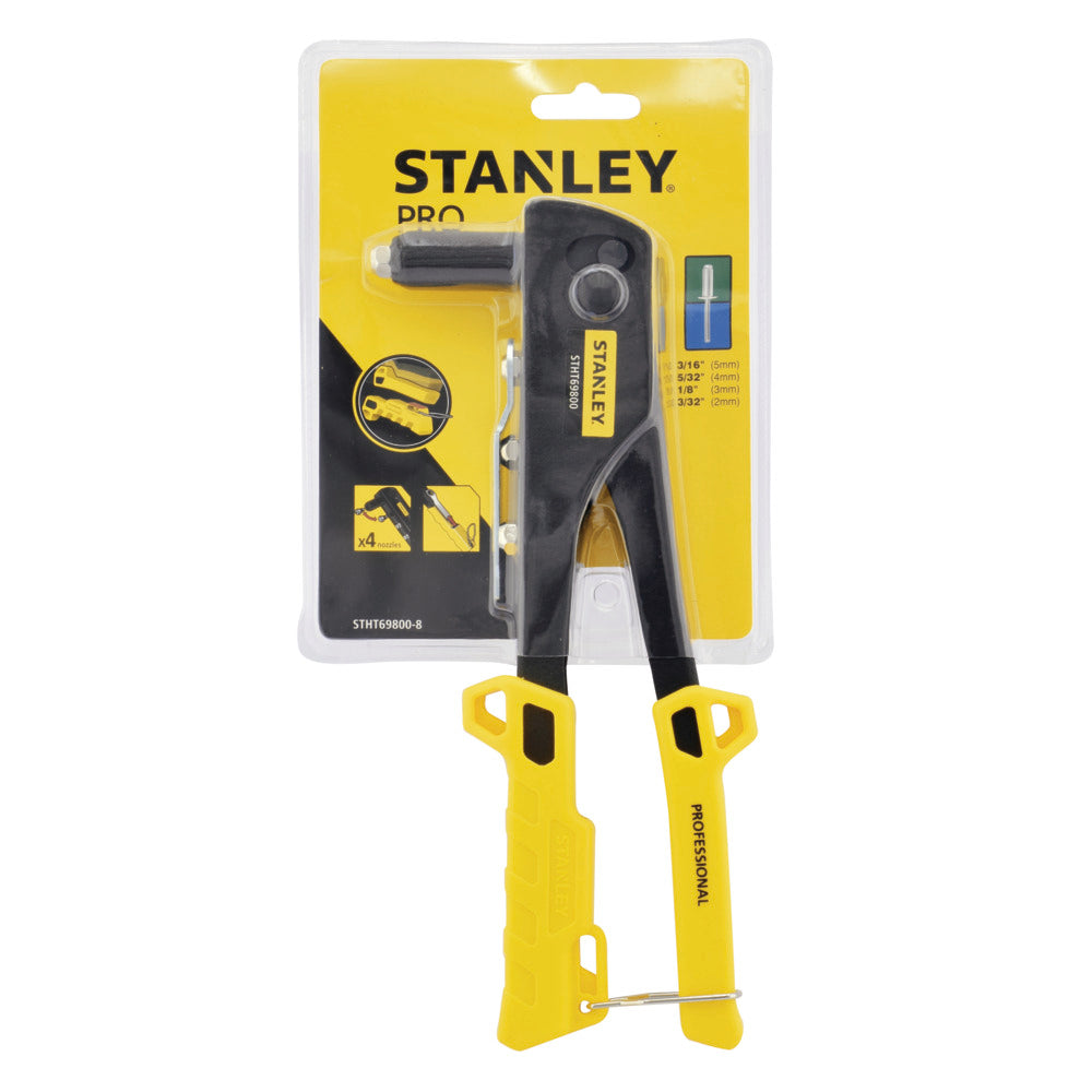 Stanley Heavy Duty Riveter 4 Nozzle STHT69800-8 Power Tool Services