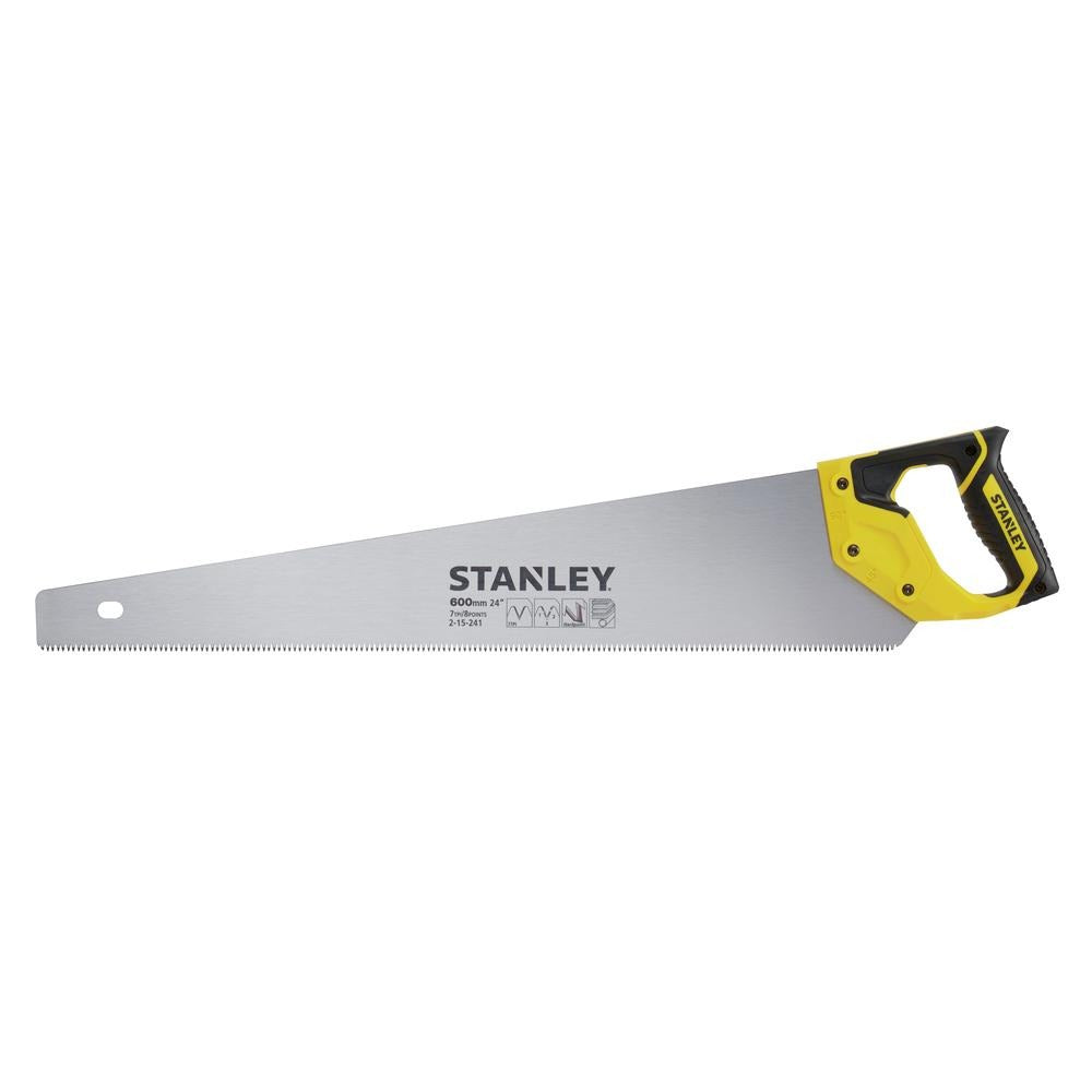Stanley Jetcut Wood Saw 600mm 7TPI 2-15-241 Power Tool Services