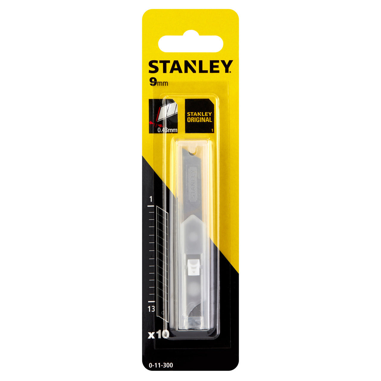 Stanley Snap-Off Blades 9.5mm 0-11-300 Power Tool Services