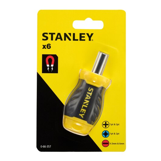 Stanley Stubby Screwdriver Set 0-66-357 Power Tool Services