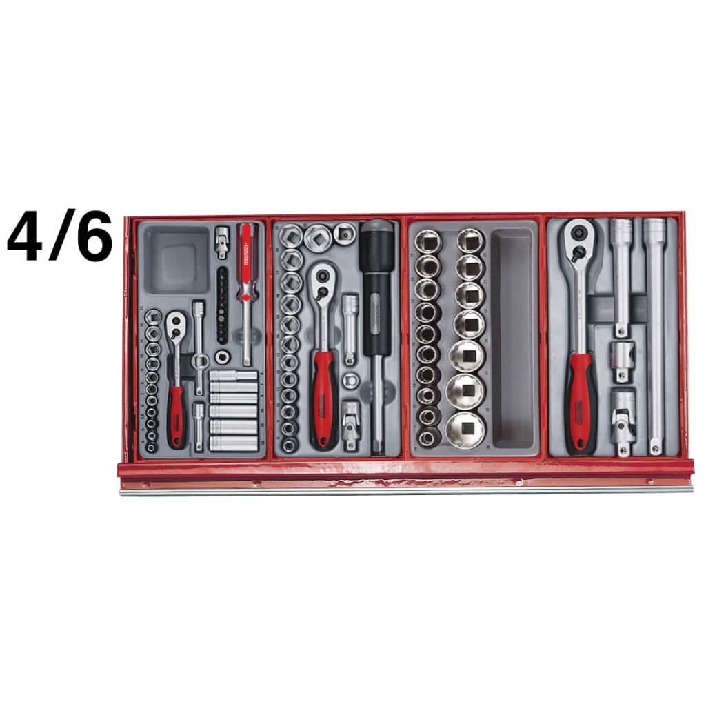 Teng Tools 140PC Top Box Tool Kit