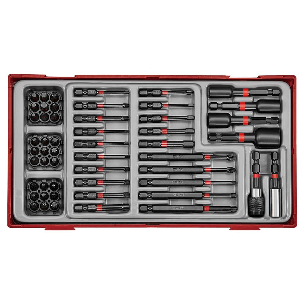 Teng Tools 53PC 1/4 Inch Drive Impact Bit Set