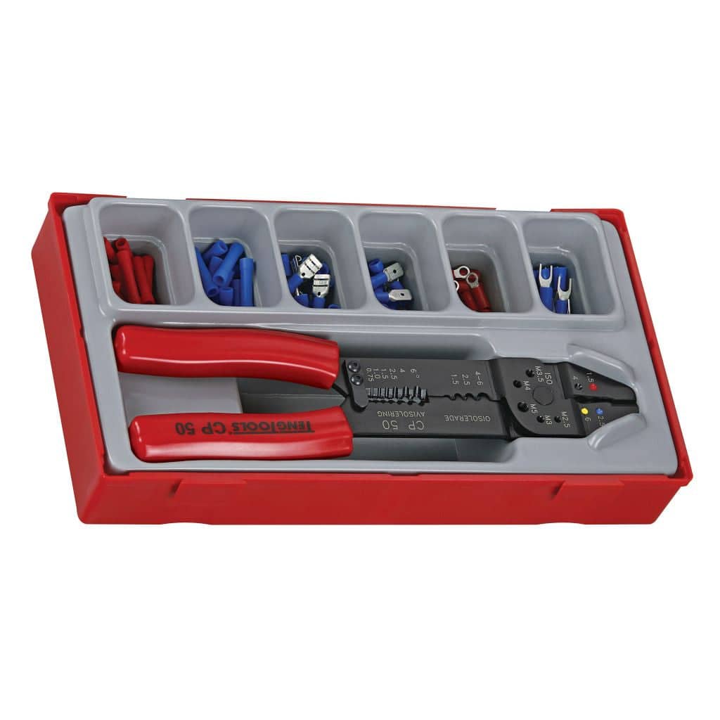 Teng Tools 121PC Crimping Tool Tray