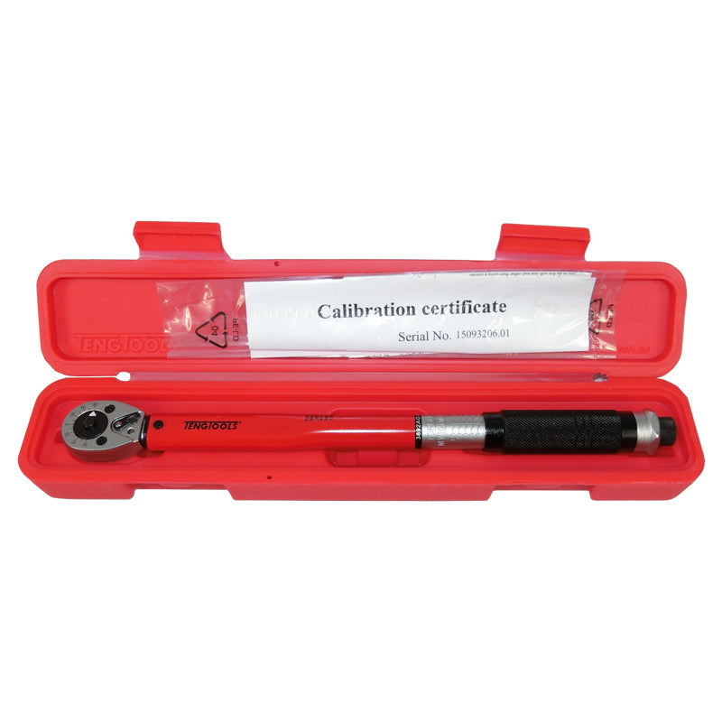 Teng Tools 1/4inch Drive Torque Wrench 5-25Nm Power Tool Services