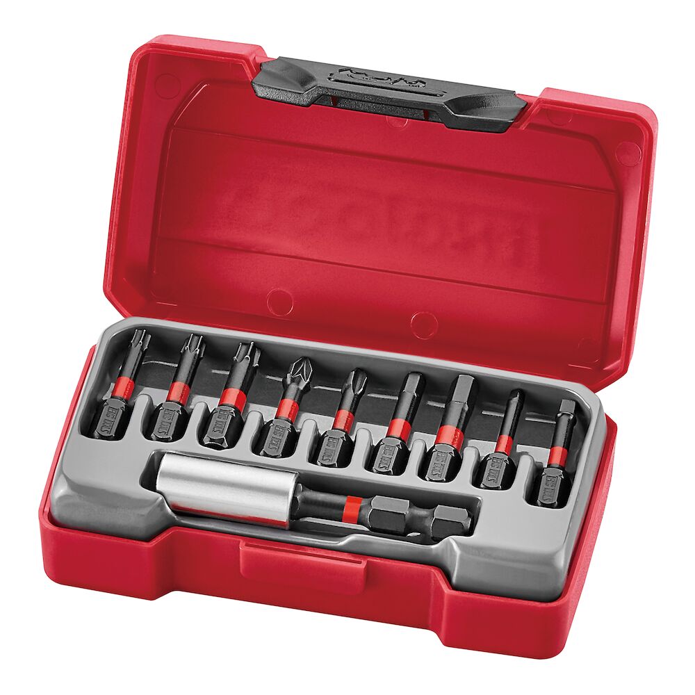 Teng Tools 10PC Impact Bits Set Power Tool Services