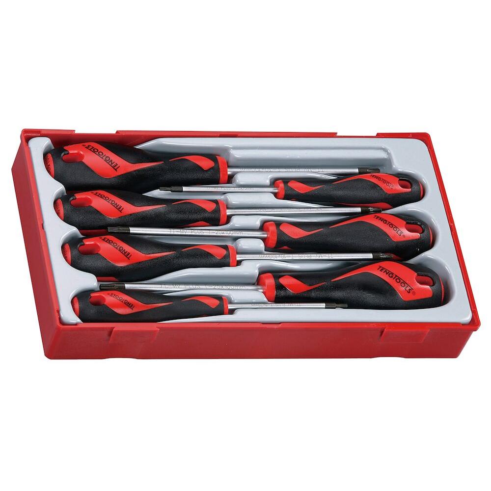 Teng Tools 7PC TX Screwdriver Tray Power Tool Services